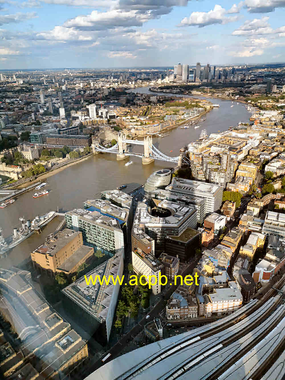 Londra vista dallo Shard